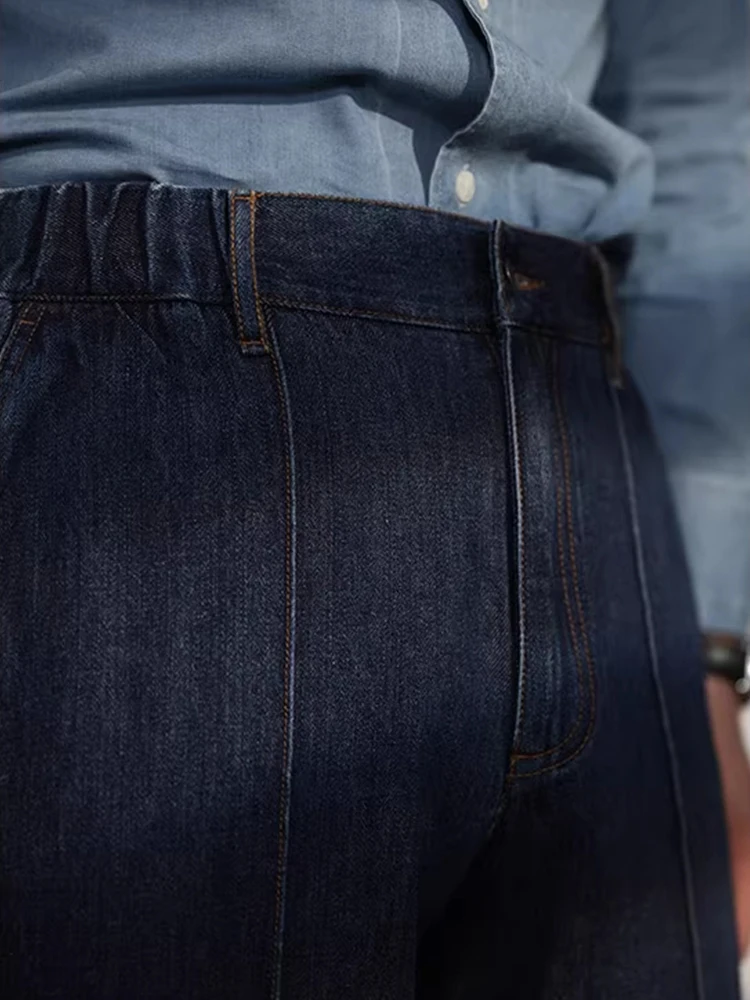 Retro Briti Waed mid High Waist Men's Jeans Cotton Straight Leg Long Trousers Wear Resistant Youth Faion Casual Pants
Retro Briti Waed mid High Waist Men's Jeans Cotton Straight Leg Long Trousers Wear Resistant Youth Faion Casual Pants