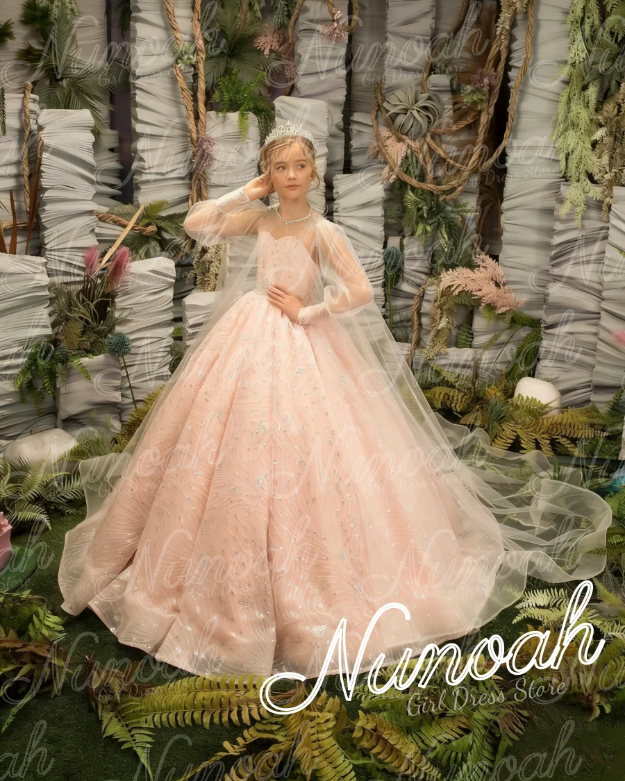 Pink Flower Girl Dress For Wedding Floor Length Sequins Girl Birthday Party Sleeveless Princess First Communion Gown Customized
Pink Flower Girl Dress For Wedding Floor Length Sequins Girl Birthday Party Sleeveless Princess First Communion Gown Customized