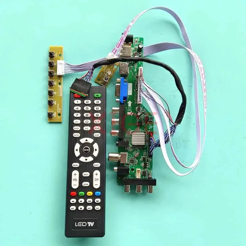 Плата драйвера контроллера для B140XW01 V0/V8/VB B140XW04 V0, экран ноутбука USB/DHMI/VGA/AV 1366x768 LVDS 40-контактный DVB-T/C 14 дюймов, комплект «сделай сам»
Плата драйвера контроллера для B140XW01 V0/V8/VB B140XW04 V0, экран ноутбука USB/DHMI/VGA/AV 1366x768 LVDS 40-контактный DVB-T/C 14 дюймов, комплект «сделай сам»