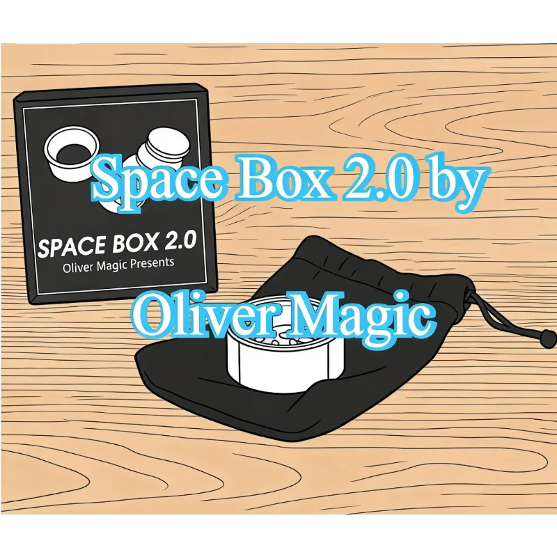 Space Box 2.0 by Oliver Magic Coin Appear Vanish Magia Magician Close Up Illusion Gimmick Tricks Mentalism Funny Magica Cylinder
Space Box 2.0 by Oliver Magic Coin Appear Vanish Magia Magician Close Up Illusion Gimmick Tricks Mentalism Funny Magica Cylinder