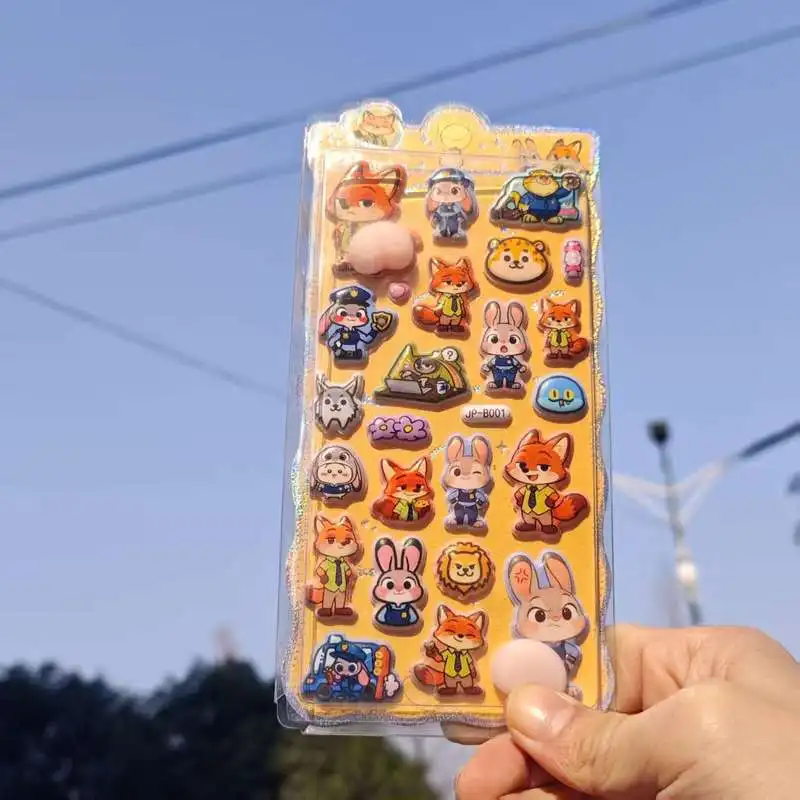 20-40pcs Kawaii Zootopia Butt Sticker Soft Pinched Buttocks Sticker Decompression 3d Bubble Sticker Phone Case Decor Gifts
20-40pcs Kawaii Zootopia Butt Sticker Soft Pinched Buttocks Sticker Decompression 3d Bubble Sticker Phone Case Decor Gifts