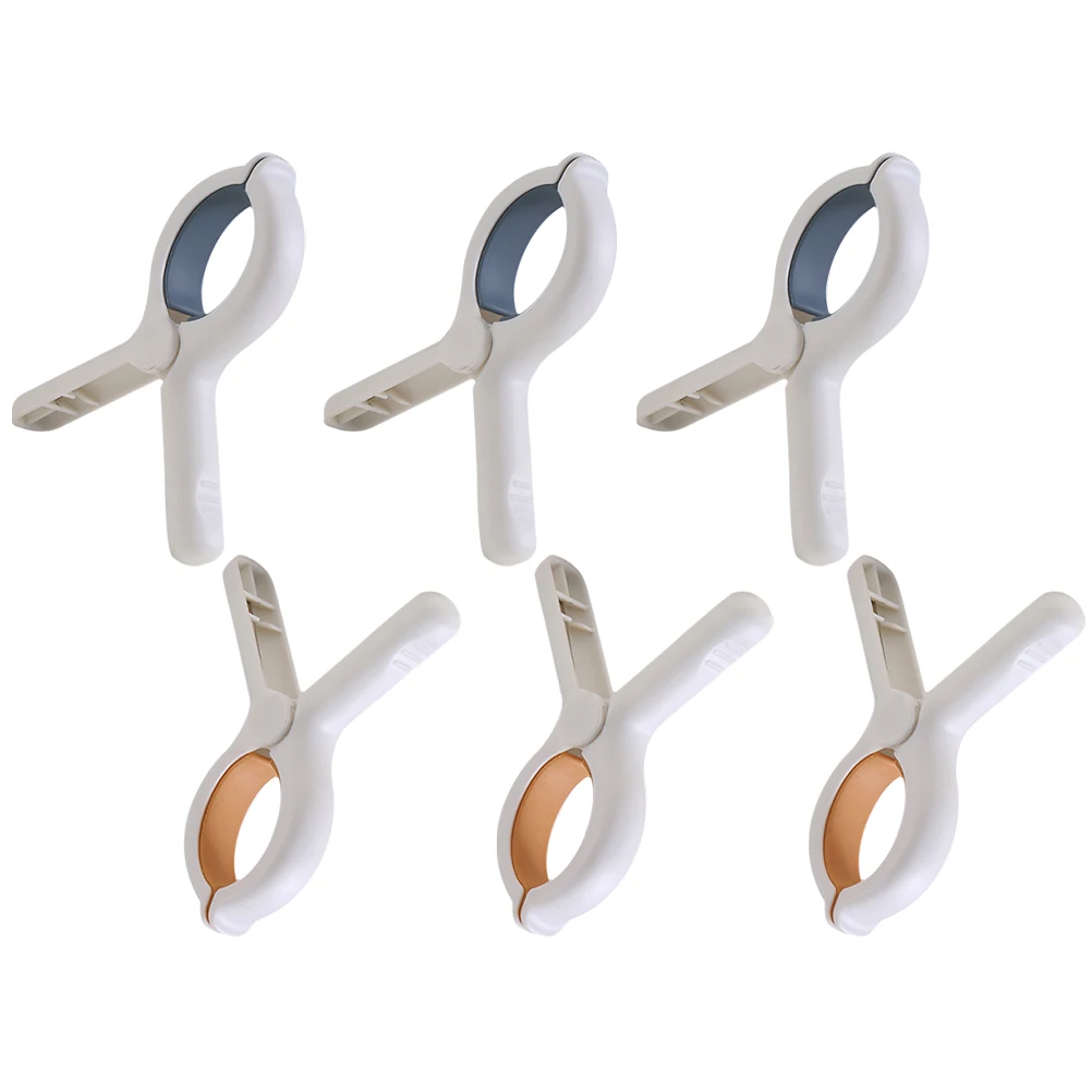 6pcs Clothes Clips Non-slip Windproof Plastic Pegs Blue Beige 3 Each Portable Dry Socks Towel Shirts Pants Laundry Household
6pcs Clothes Clips Non-slip Windproof Plastic Pegs Blue Beige 3 Each Portable Dry Socks Towel Shirts Pants Laundry Household
