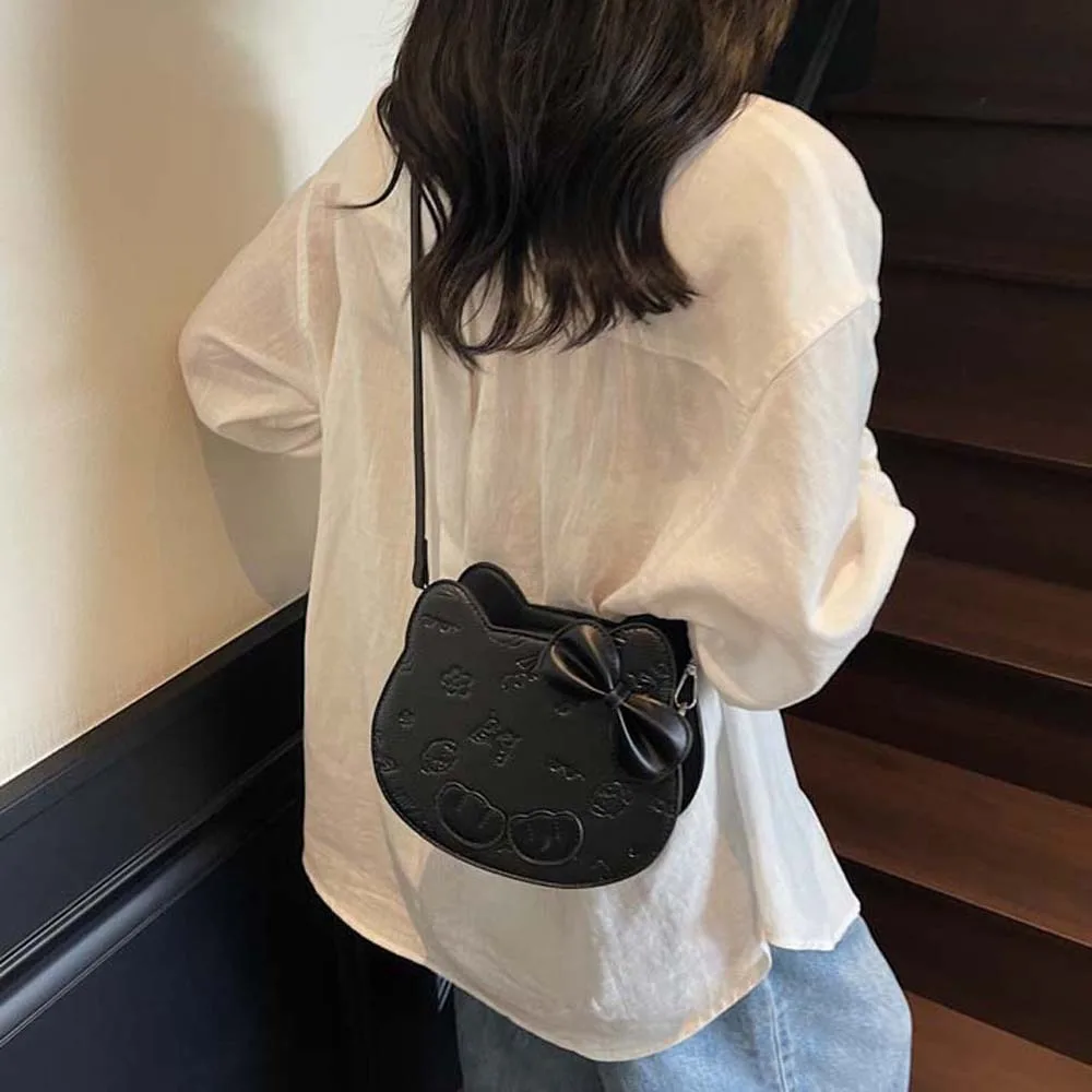 Phone Bag Cute Cat Head Bag Bow Printed Cartoon Shoulder Pouch Large Capacity Anti-splash Water PU Crossbody Bag Gifts
Phone Bag Cute Cat Head Bag Bow Printed Cartoon Shoulder Pouch Large Capacity Anti-splash Water PU Crossbody Bag Gifts