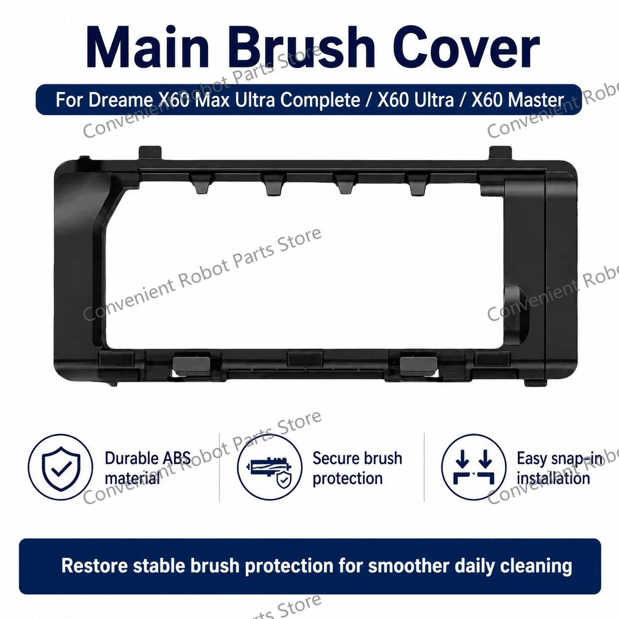 For (Dreame X60 Max Ultra Complete / X60 Ultra / X60 Master) Vacuum Parts Brush HEPA Filter Mop Cloth Holder Dust Bag Dust Box
For (Dreame X60 Max Ultra Complete / X60 Ultra / X60 Master) Vacuum Parts Brush HEPA Filter Mop Cloth Holder Dust Bag Dust Box