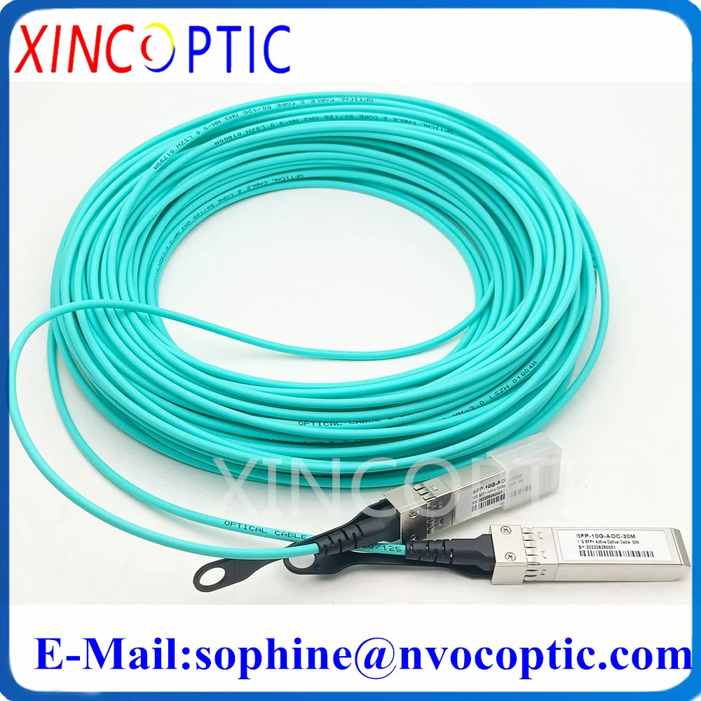 2 шт., волоконно-оптический кабель 10 Гбит/с SFP + AOC 25 м OM3, 25 метров (82ft), совместимый с Intel 10G Active Optical
2 шт., волоконно-оптический кабель 10 Гбит/с SFP + AOC 25 м OM3, 25 метров (82ft), совместимый с Intel 10G Active Optical
