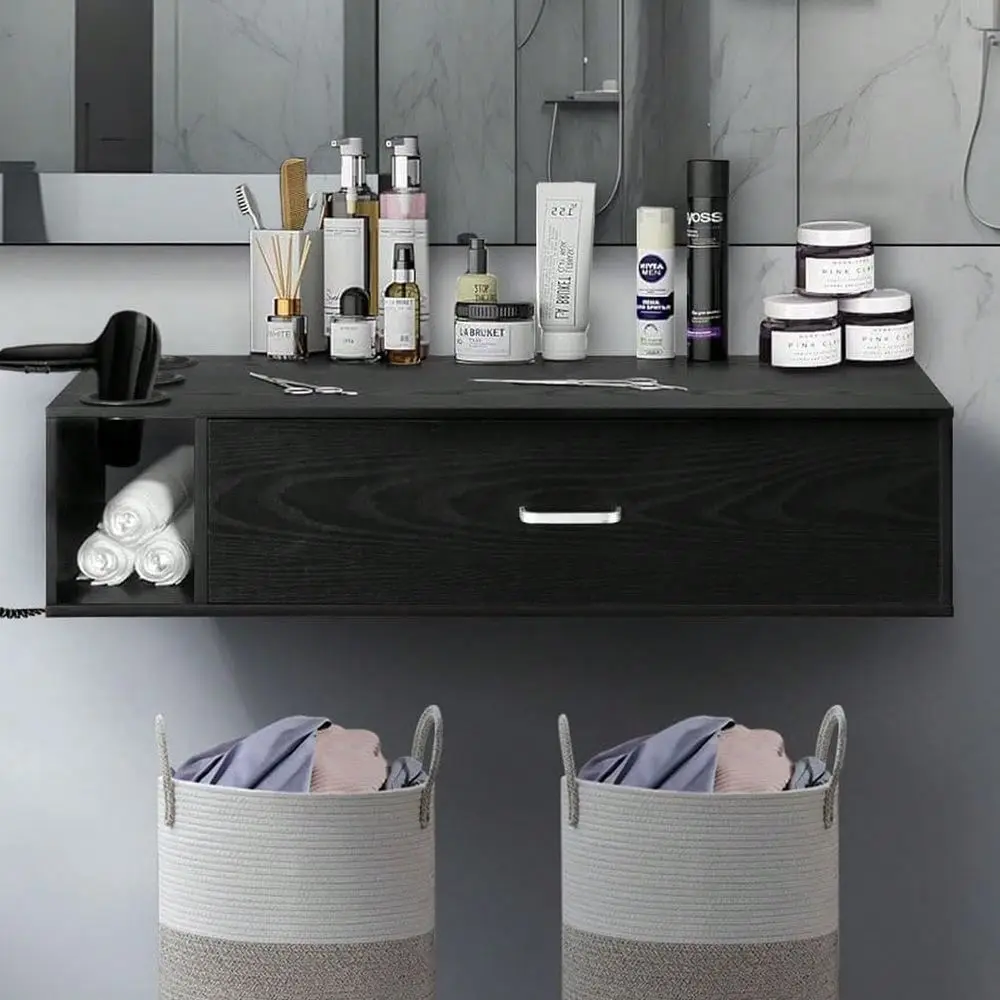 Mount Salon Station, 36 Barber Station Organizer With Drawer And Shelves, Hair Salon Station With 3 Dryer Holders, Salon Statio
Mount Salon Station, 36 Barber Station Organizer With Drawer And Shelves, Hair Salon Station With 3 Dryer Holders, Salon Statio