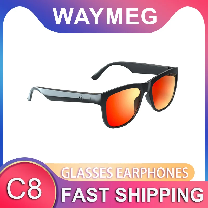C8 Новые наушники Беспроводные Bluetooth умные очки Hi-Fi игровые наушники с микрофоном Сверхлегкие аудио солнцезащитные очки Гарнитура с длительным режимом ожидания
C8 Новые наушники Беспроводные Bluetooth умные очки Hi-Fi игровые наушники с микрофоном Сверхлегкие аудио солнцезащитные очки Гарнитура с длительным режимом ожидания