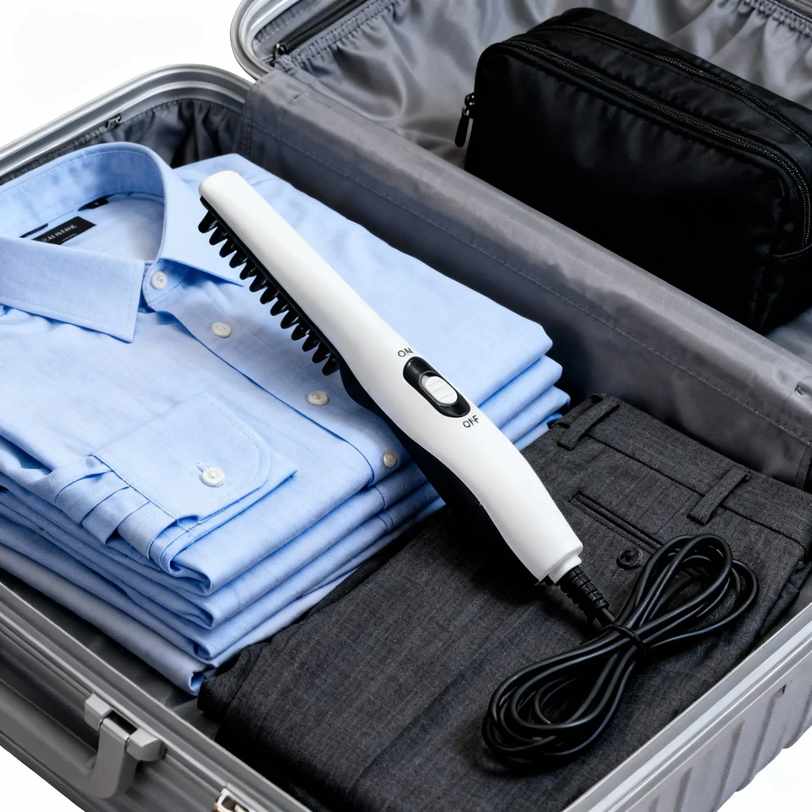 1Pcs Beard Hair Straightener Portable Electric Hair Straightening Comb for Salon Use Fast Heating Anti-Frizz Styling Tool White
1Pcs Beard Hair Straightener Portable Electric Hair Straightening Comb for Salon Use Fast Heating Anti-Frizz Styling Tool White