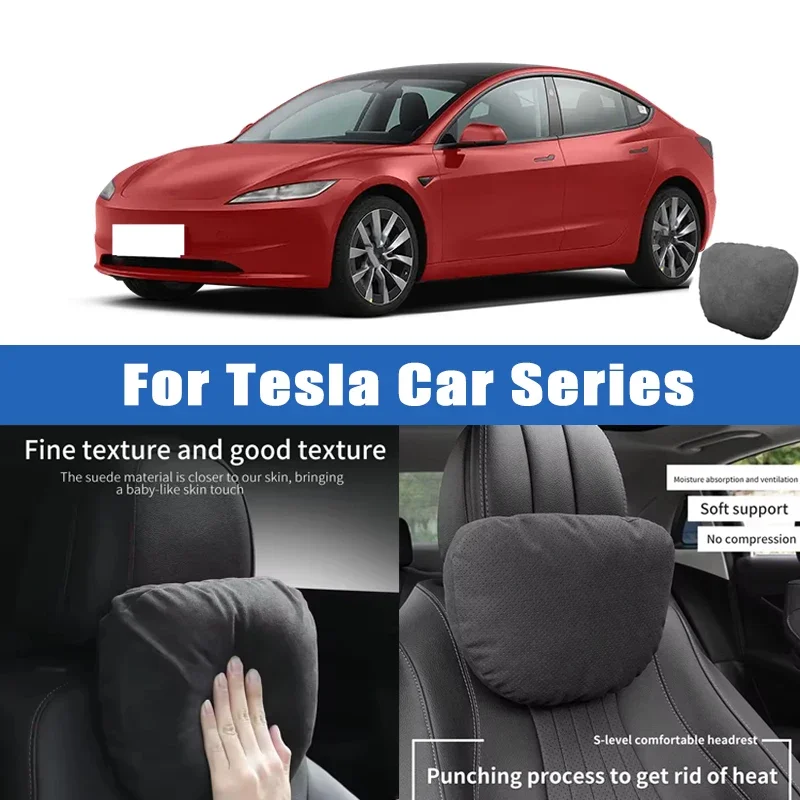 Top Quality Car Headrest Neck Support Seat Soft Neck Pillow Breathable For Tesla Model 2 3 Y S X Cybertruck
Top Quality Car Headrest Neck Support Seat Soft Neck Pillow Breathable For Tesla Model 2 3 Y S X Cybertruck