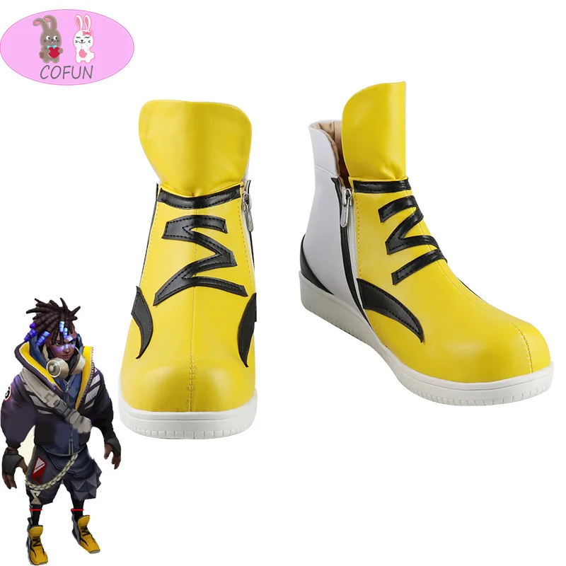 Game LOL True Damage Ekko Cosplay Shoes Halloween Carnival Boots Cosplay Prop Custom Made
Game LOL True Damage Ekko Cosplay Shoes Halloween Carnival Boots Cosplay Prop Custom Made