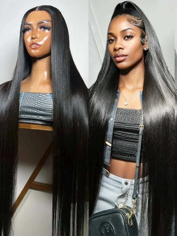 Snwprin 40 Inch Bone Straight 5x7 Glueless Human Hair Wigs Ready to Wear Pre Plucked 13x6 HD Lace Front Human Hair Wig For Women
Snwprin 40 Inch Bone Straight 5x7 Glueless Human Hair Wigs Ready to Wear Pre Plucked 13x6 HD Lace Front Human Hair Wig For Women