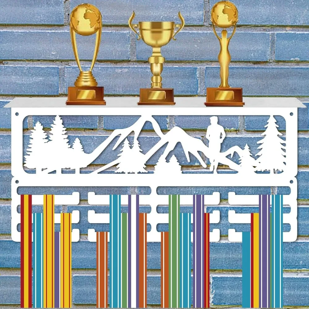 Running Sport Medal Holder Iron Medal Rack Wall Mount Decor 3 Lines Separate Hooks Race Awards Organizer for Outdoor Marathon
Running Sport Medal Holder Iron Medal Rack Wall Mount Decor 3 Lines Separate Hooks Race Awards Organizer for Outdoor Marathon