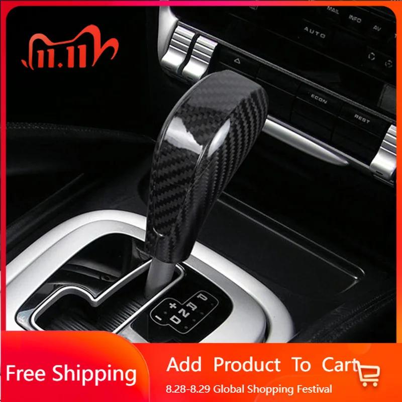 Interior Stickers Carbon Fiber Gear Knob Cover Trim Car Center Console Interior For Porsche Cayenne 2004 -2009 Sticker
Interior Stickers Carbon Fiber Gear Knob Cover Trim Car Center Console Interior For Porsche Cayenne 2004 -2009 Sticker
