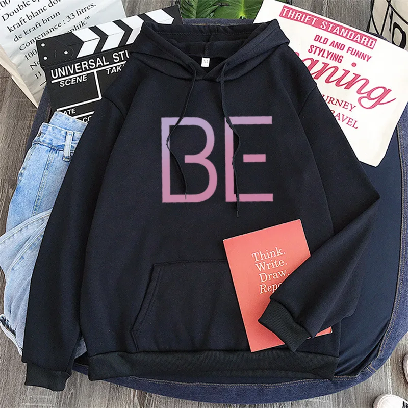 New Kpop BE Euphoria Letter Unisex Hoodie Women Oversized Sweatshirt fashion kpop women's hoodies streetwear winter clothes
New Kpop BE Euphoria Letter Unisex Hoodie Women Oversized Sweatshirt fashion kpop women's hoodies streetwear winter clothes