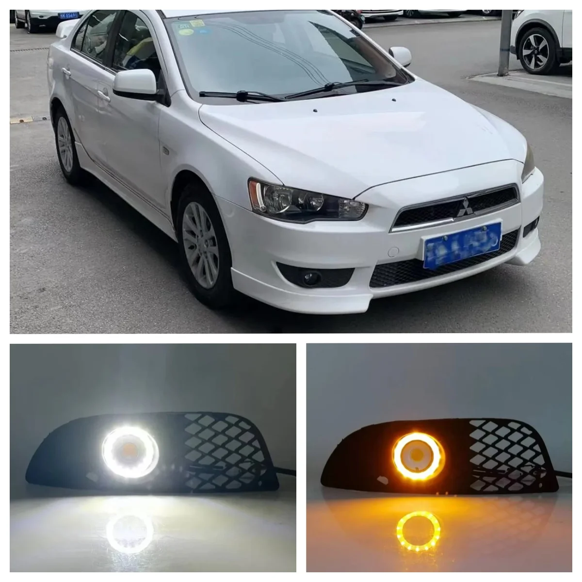 Светодиодные противотуманные фары для Mitsubishi Lancer 2008-2012, двухцветные, с дневными ходовыми огнями Angel Eye, комплект противотуманных фар
Светодиодные противотуманные фары для Mitsubishi Lancer 2008-2012, двухцветные, с дневными ходовыми огнями Angel Eye, комплект противотуманных фар
