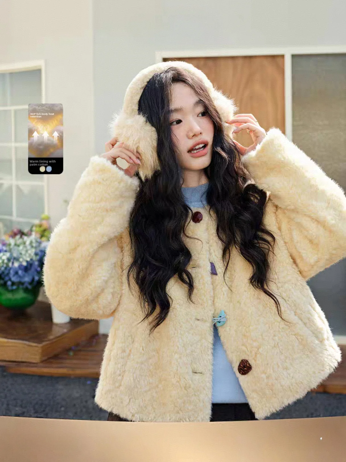 Yellow Scarf Plu Jaet Cotton Sandwich ort Sve Long Sve Women's Coat Winter New Sle Commute Sle round Ne Button
Yellow Scarf Plu Jaet Cotton Sandwich ort Sve Long Sve Women's Coat Winter New Sle Commute Sle round Ne Button