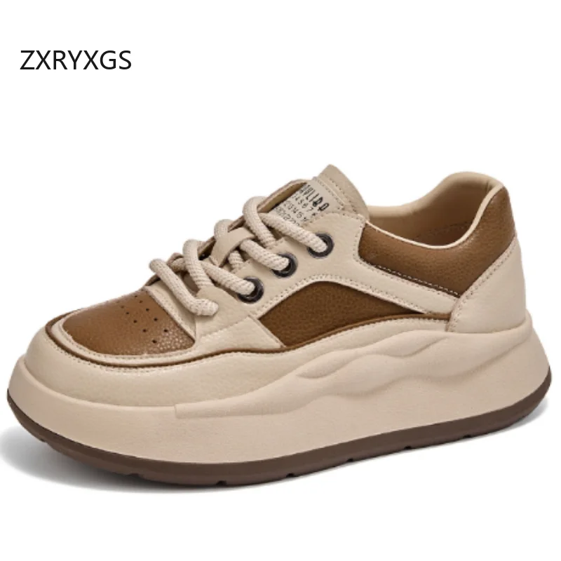 ZXRYXGS Ретро стиль на шнуровке разноцветные женские кроссовки из натуральной кожи модные универсальные одинарные кроссовки повседневная обувь 2025
ZXRYXGS Ретро стиль на шнуровке разноцветные женские кроссовки из натуральной кожи модные универсальные одинарные кроссовки повседневная обувь 2025
