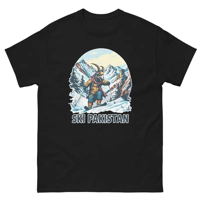 Ski Pakistan Markhor Cute Animal Skiing T Shirt 
Ski Pakistan Markhor Cute Animal Skiing T Shirt