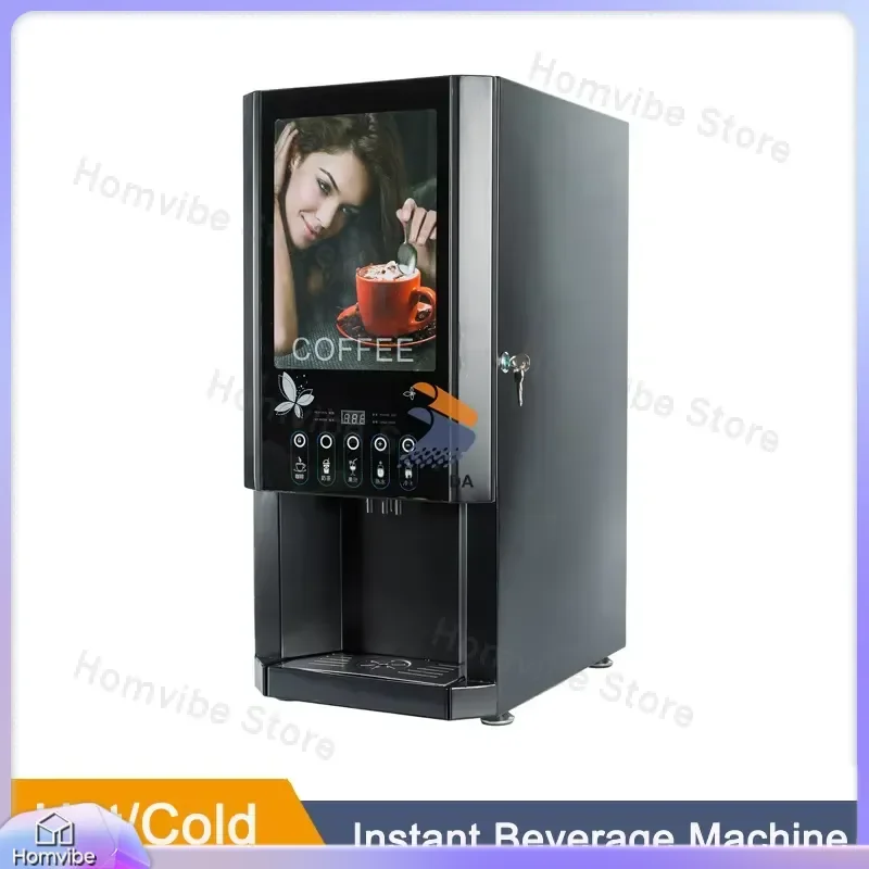 Commercial Coffee Vending Machine Full Automatic Cold Hot Beverage Dispenser Instant Coffee Maker for Office Kitchen Home Bar
Commercial Coffee Vending Machine Full Automatic Cold Hot Beverage Dispenser Instant Coffee Maker for Office Kitchen Home Bar