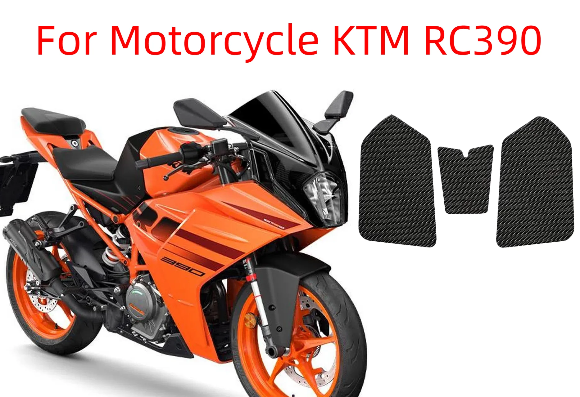 Motorcycle Tank Traction Pad Anti Slip Sticker Gas Knee Grip Protector For Motorcycle KTM RC390 2022 2023
Motorcycle Tank Traction Pad Anti Slip Sticker Gas Knee Grip Protector For Motorcycle KTM RC390 2022 2023