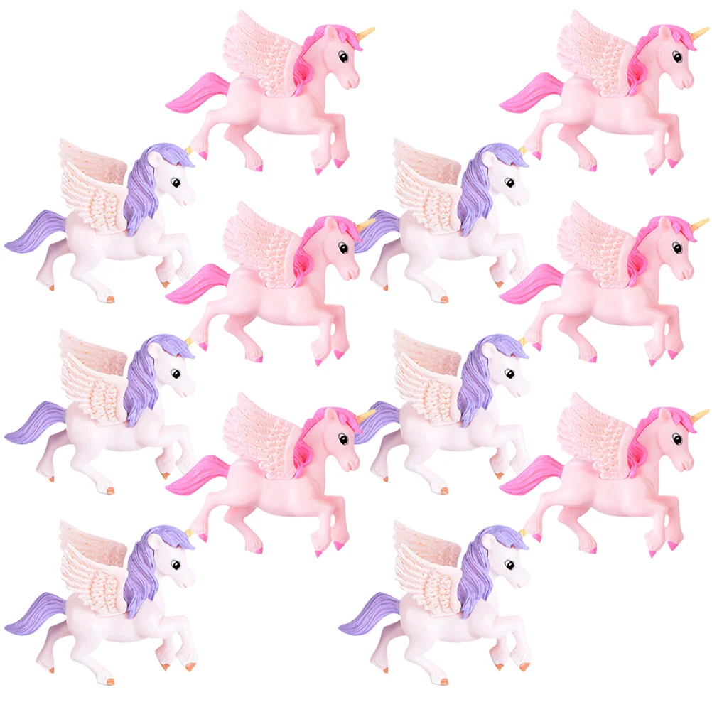 12 Pcs Unicorn Figurine Decorations Mini Miniature Animals Statues Crafts Bonsai Model
12 Pcs Unicorn Figurine Decorations Mini Miniature Animals Statues Crafts Bonsai Model