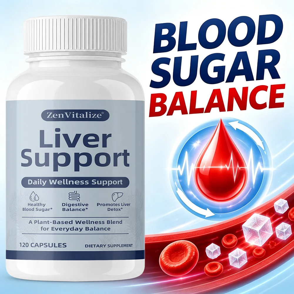 Liver Support - Daily Wellness Support, Healthy Digestive, Maintaining Liver Health, Balancing Blood Sugar, and Detoxification
Liver Support - Daily Wellness Support, Healthy Digestive, Maintaining Liver Health, Balancing Blood Sugar, and Detoxification