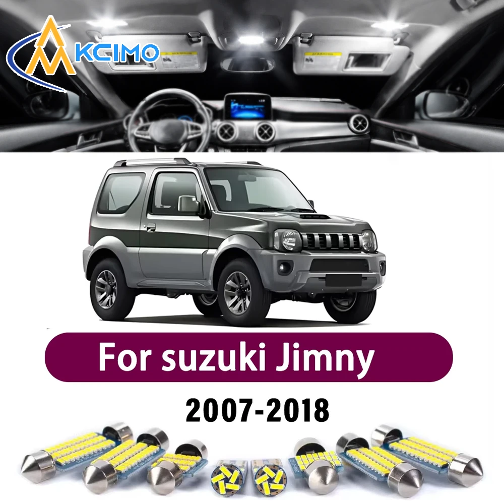 KCIMO Car LED Bulb Accessories Interior Light Foot Mirror Lamp Kit For suzuki Jimny 2007-2018 Car Dome Vehicle Trunk Lamp Canbus
KCIMO Car LED Bulb Accessories Interior Light Foot Mirror Lamp Kit For suzuki Jimny 2007-2018 Car Dome Vehicle Trunk Lamp Canbus