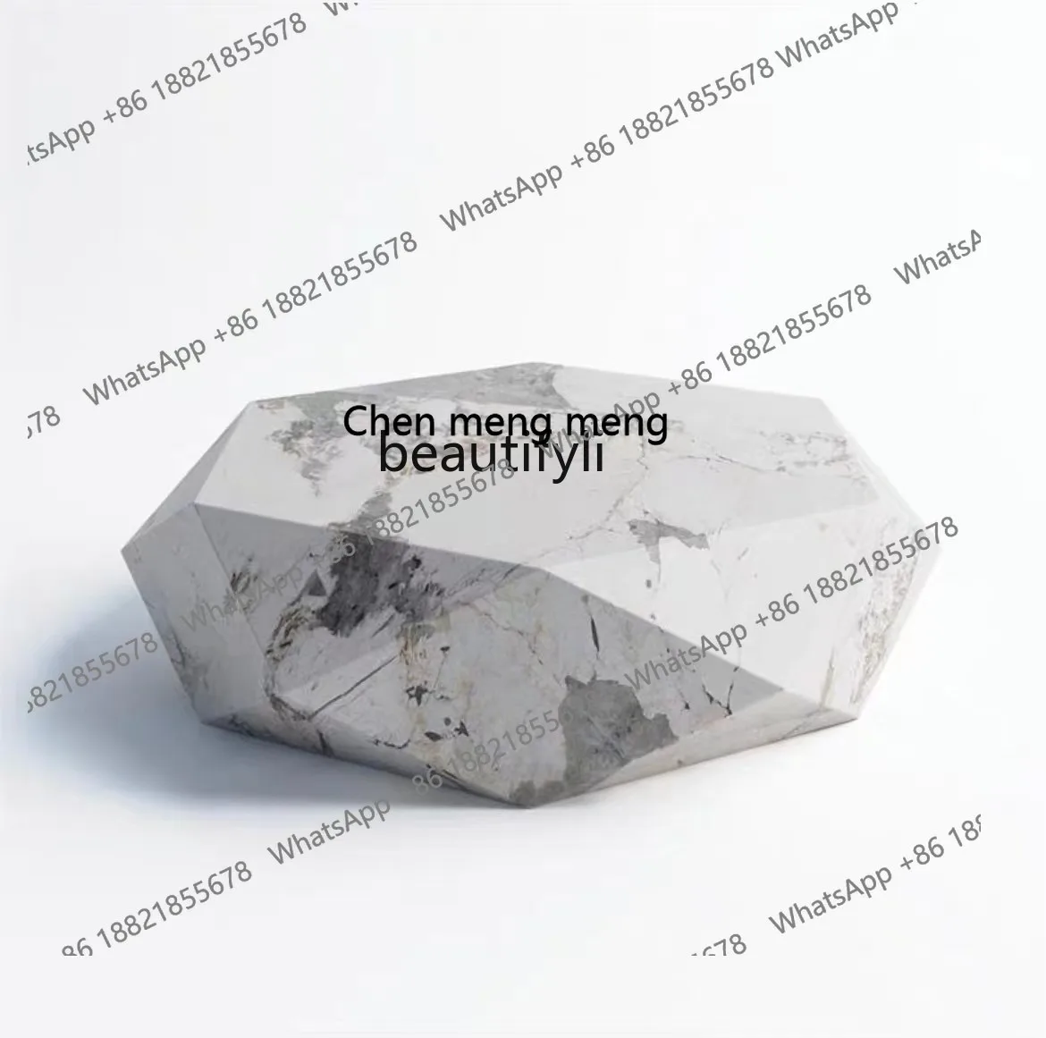 X Stone Plate Creative Design Luxury High-End Diamond Polygon Light Luxury Personality Tea Table
X Stone Plate Creative Design Luxury High-End Diamond Polygon Light Luxury Personality Tea Table