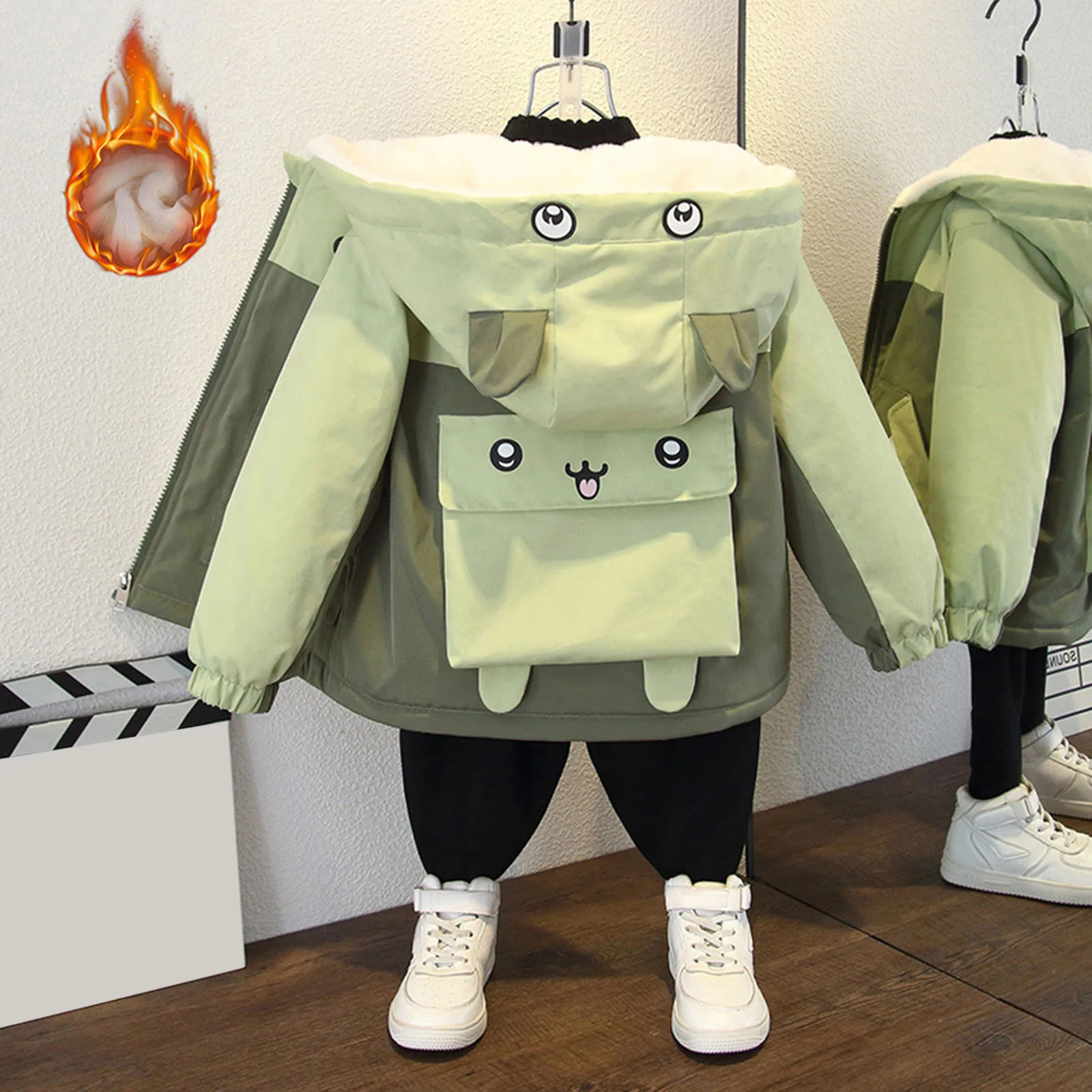 2025 Child Winter Coat Children Cute Cartoon Printed Hooded Jacket Outdoor Windproof Jackets Boys Fleece Lined Coats For Kids
2025 Child Winter Coat Children Cute Cartoon Printed Hooded Jacket Outdoor Windproof Jackets Boys Fleece Lined Coats For Kids