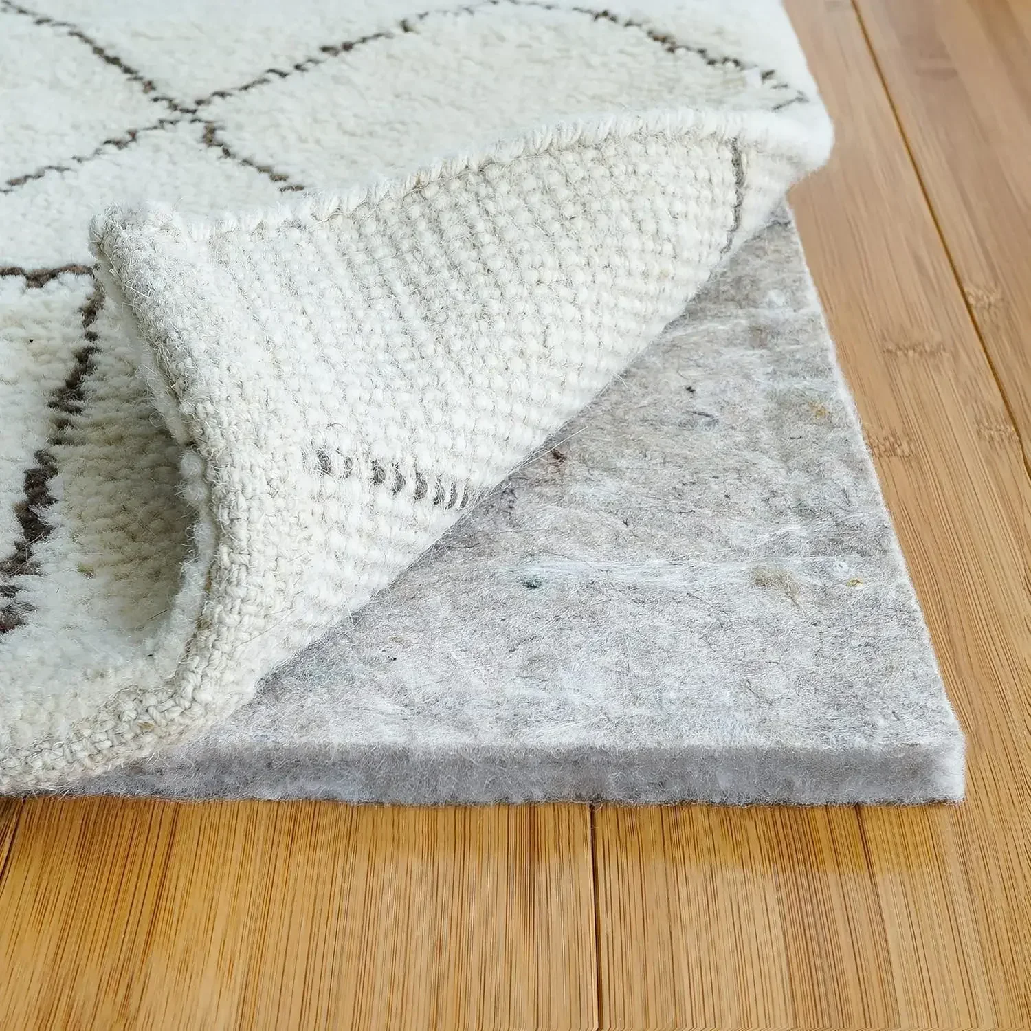 Basics 9'x12' 1/2" Thick 100% Felt Protective Cushioning Rug Pad Safe for All Floors and Finishes Including Hardwood
Basics 9'x12' 1/2" Thick 100% Felt Protective Cushioning Rug Pad Safe for All Floors and Finishes Including Hardwood