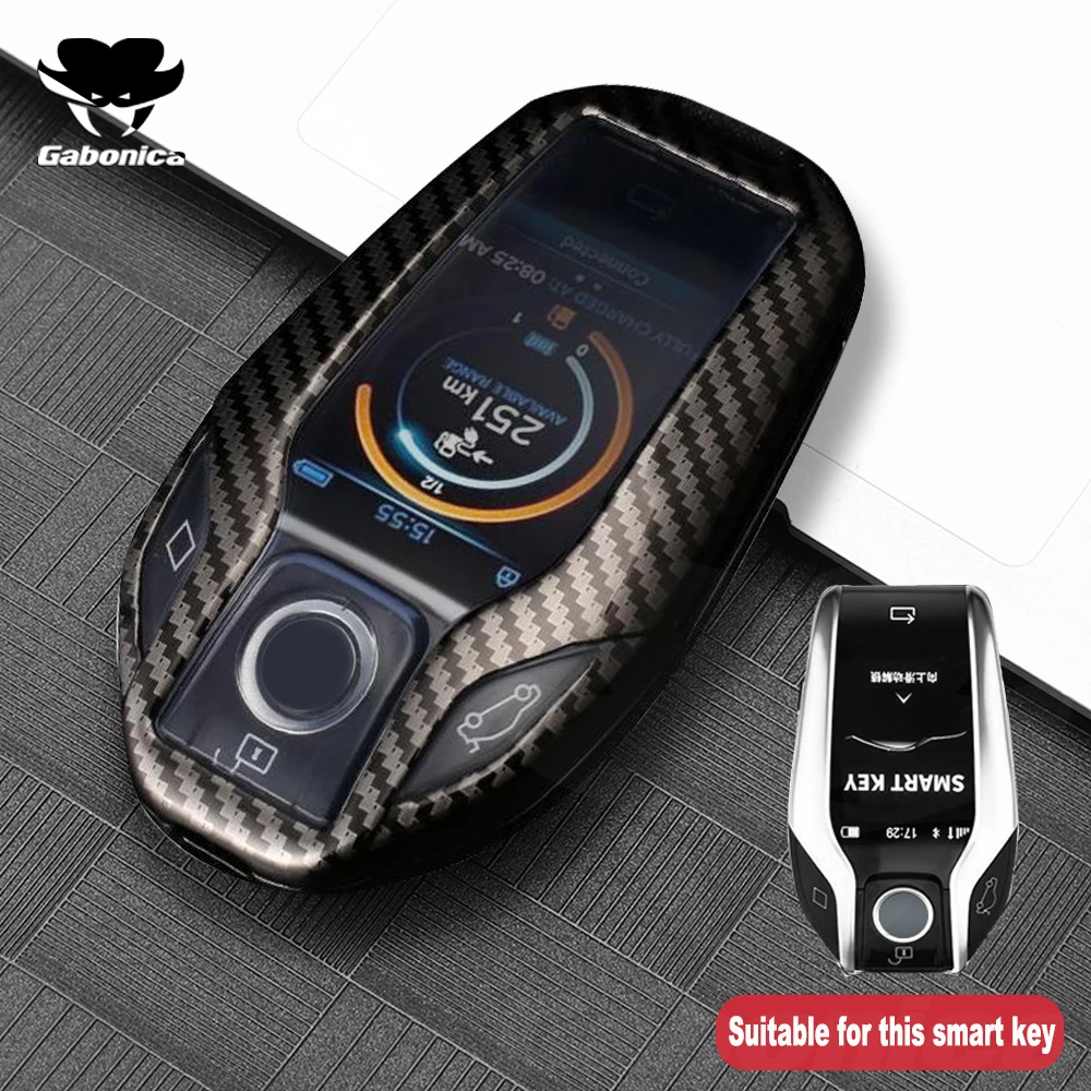 New Carbon Fiber metal Car Remote Key Bag For BMW 7 5 Series G11 G12 G30 G31 G32 I8 I12 I15 G01 G02 G05 G07 X5 X4 X3 X7 Keychain
New Carbon Fiber metal Car Remote Key Bag For BMW 7 5 Series G11 G12 G30 G31 G32 I8 I12 I15 G01 G02 G05 G07 X5 X4 X3 X7 Keychain
