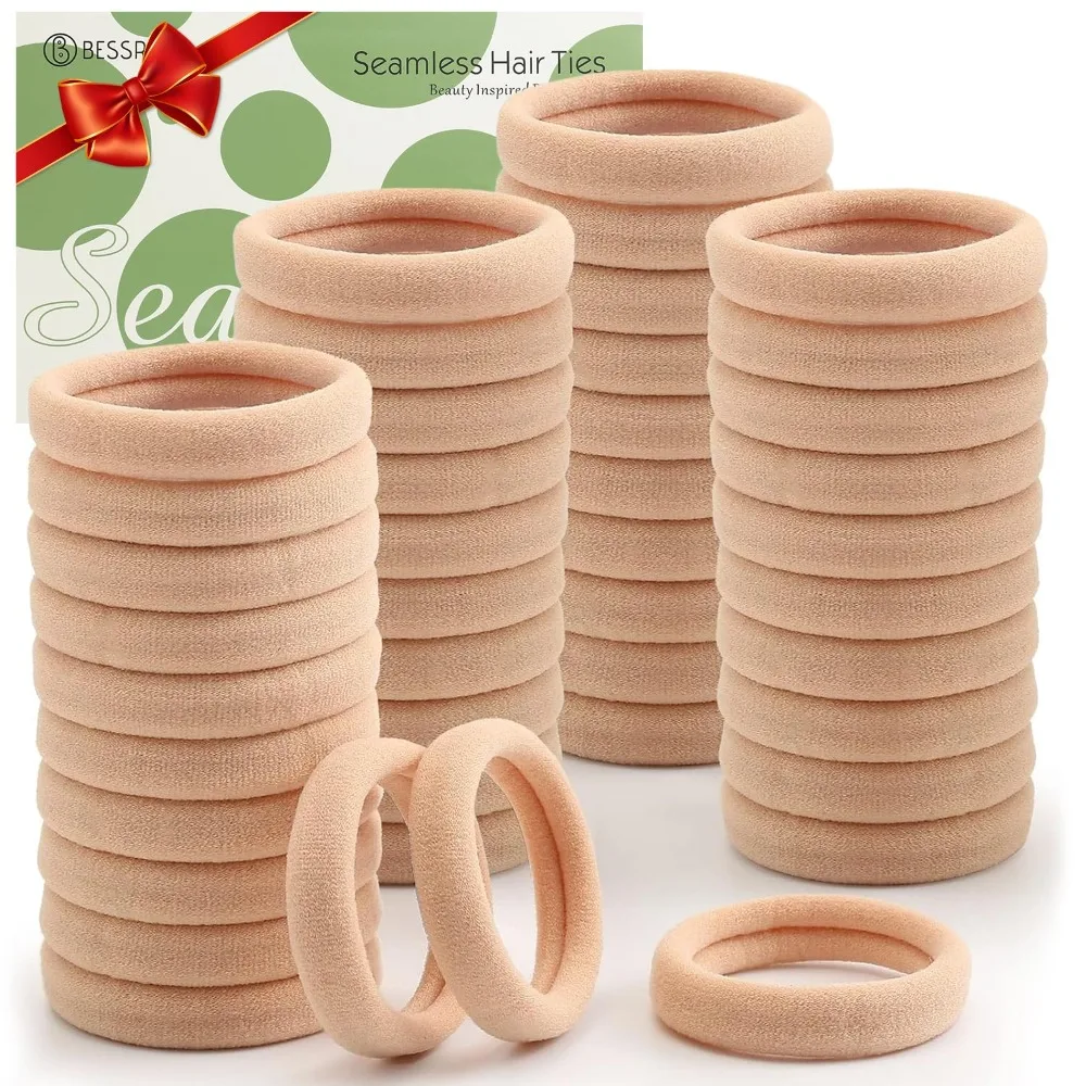 Thick Seamless Hair Ties Ponytail Holders No Damage Elastic Hair Bands for Thick Hair Light Blonde Colors 100 Pcs
Thick Seamless Hair Ties Ponytail Holders No Damage Elastic Hair Bands for Thick Hair Light Blonde Colors 100 Pcs