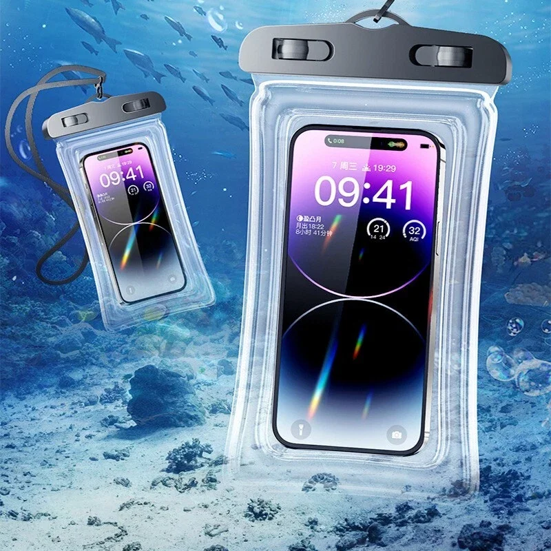 Underwater Phone Protector Waterproof Pouch Bag Beach Essentials Swimming for Travel Universal Cellphone Protector with Lanyard
Underwater Phone Protector Waterproof Pouch Bag Beach Essentials Swimming for Travel Universal Cellphone Protector with Lanyard