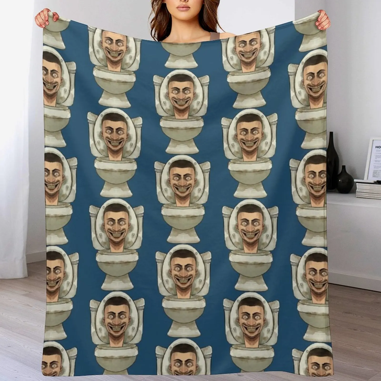 skibidi toilet Throw Blanket All Weather Soft Throw Blanket for Sofa
skibidi toilet Throw Blanket All Weather Soft Throw Blanket for Sofa