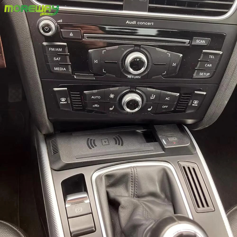Беспроводное зарядное устройство-коврик для телефона в автомобиль для Audi A4 B8 B9 A4 Allroad A5 S5 RS5 Q5 SQ5, быстрая зарядка, держатель, аксессуары, накладка
Беспроводное зарядное устройство-коврик для телефона в автомобиль для Audi A4 B8 B9 A4 Allroad A5 S5 RS5 Q5 SQ5, быстрая зарядка, держатель, аксессуары, накладка
