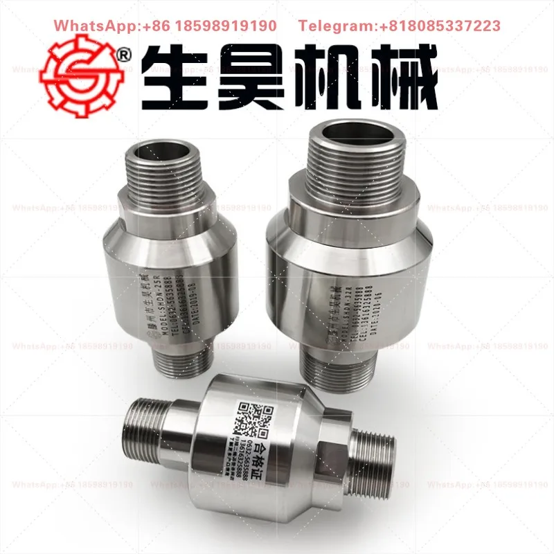 200kg/cm² High Pressure Straight Rotary Joint 304 Stainless Steel 360° Universal Swivel with Internal
200kg/cm² High Pressure Straight Rotary Joint 304 Stainless Steel 360° Universal Swivel with Internal