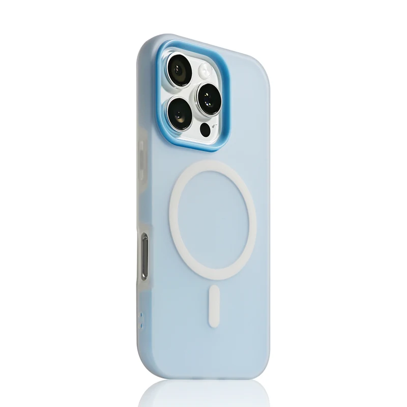 2 in 1 Liquid Silicone MagSafe Phone Case for iphone 16 pro max 15 Pro 14 13 12 Dopamine Color Skin Feel Wireless Charging Cover
2 in 1 Liquid Silicone MagSafe Phone Case for iphone 16 pro max 15 Pro 14 13 12 Dopamine Color Skin Feel Wireless Charging Cover