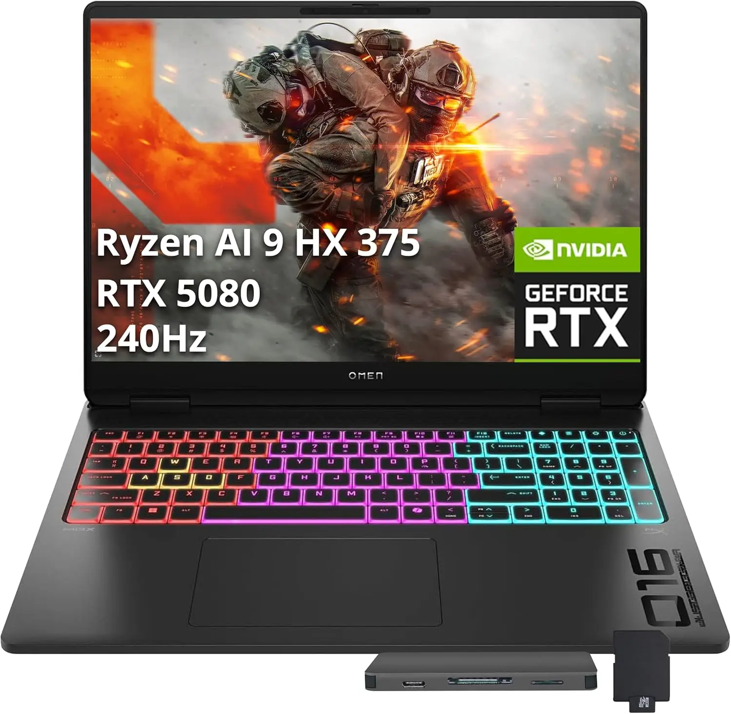 Игровой ноутбук HP Omen MAX 16WQXGA, AMD Ryzen AI 9 HX 375, NVIDIA GeForce RTX 5080 16 ГБ GDDR7, 32 ГБ DDR5, 2 ТБ памяти, 1 ТБ SSD
Игровой ноутбук HP Omen MAX 16WQXGA, AMD Ryzen AI 9 HX 375, NVIDIA GeForce RTX 5080 16 ГБ GDDR7, 32 ГБ DDR5, 2 ТБ памяти, 1 ТБ SSD