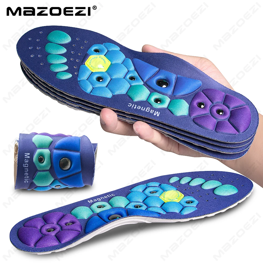 Sport Magnetic Therapy Massage Insoles for Shoes Foot Acupressure Soft Shock Absorption Deodorant Running Unisex Orthopedic Pads
Sport Magnetic Therapy Massage Insoles for Shoes Foot Acupressure Soft Shock Absorption Deodorant Running Unisex Orthopedic Pads