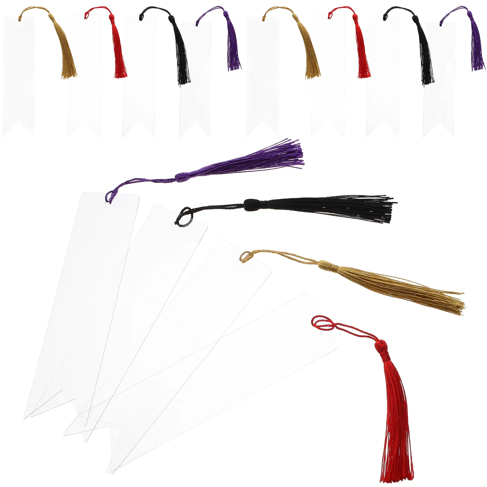12pcs Acrylic Bookmark Blank Clear Transparent Diy Tassels Pendant Bookmarks Page Marker Student Supplies Gifts
12pcs Acrylic Bookmark Blank Clear Transparent Diy Tassels Pendant Bookmarks Page Marker Student Supplies Gifts