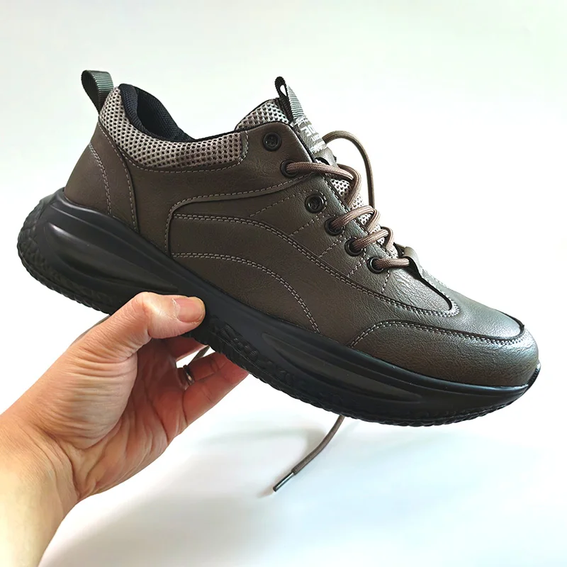 Casual Sneakers Mens Mesh Shoes Black Khaki Soft Comfortable Thick Sole Brand Male Footwear D6260
Casual Sneakers Mens Mesh Shoes Black Khaki Soft Comfortable Thick Sole Brand Male Footwear D6260