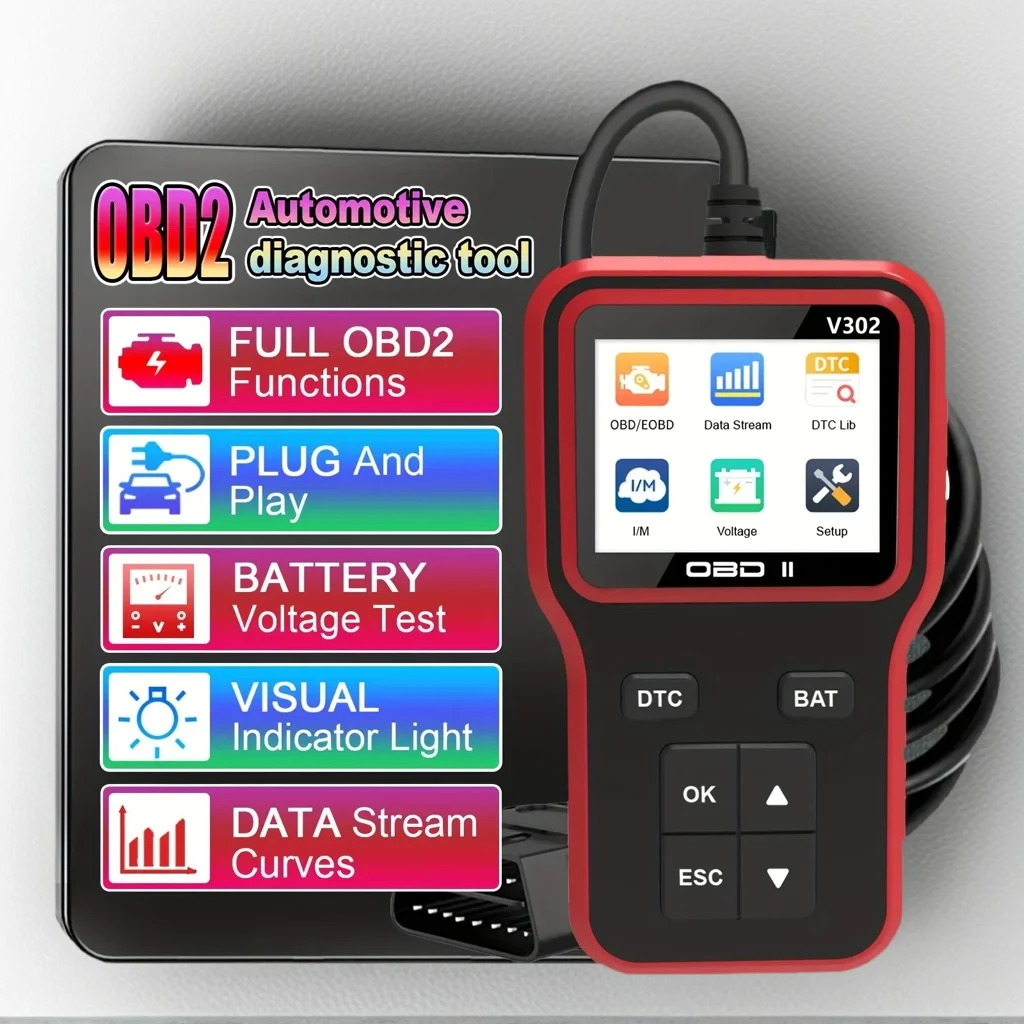 OBD2 Scanner - USB Powered Car Engine Fault Code Reader
OBD2 Scanner - USB Powered Car Engine Fault Code Reader