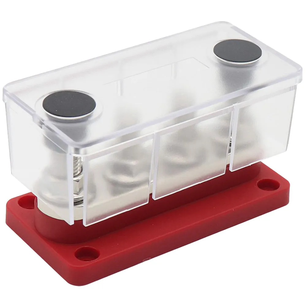 Terminal Bus Bar 300A Electrical Bus Bar Block Car Terminal Strip Distribution Block for Marine Auto Battery Power Distribution
Terminal Bus Bar 300A Electrical Bus Bar Block Car Terminal Strip Distribution Block for Marine Auto Battery Power Distribution