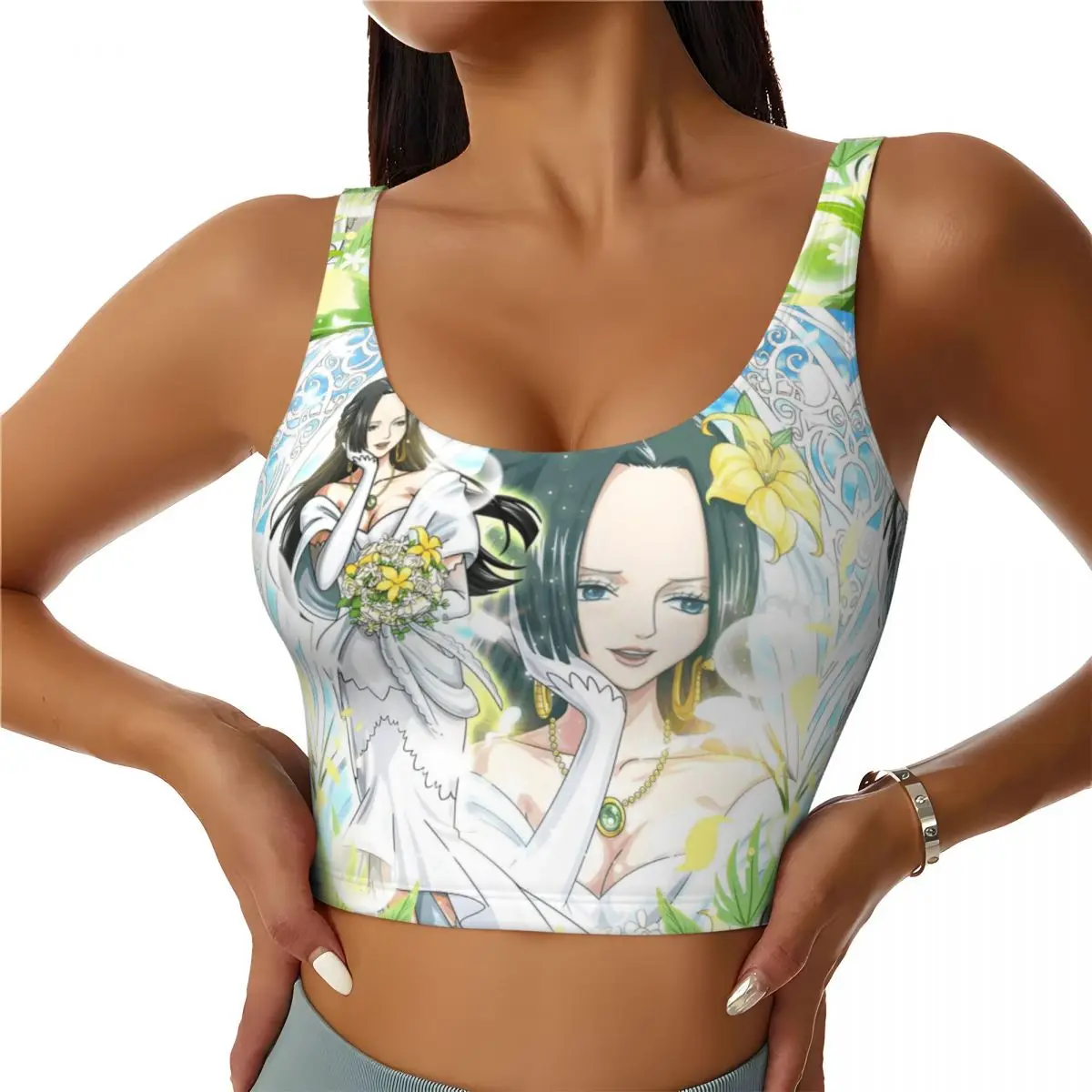 Женские спортивные топы-бра Custom Boa Hancock Japan Manga для высокоинтенсивных тренировок, фитнеса и йоги
Женские спортивные топы-бра Custom Boa Hancock Japan Manga для высокоинтенсивных тренировок, фитнеса и йоги