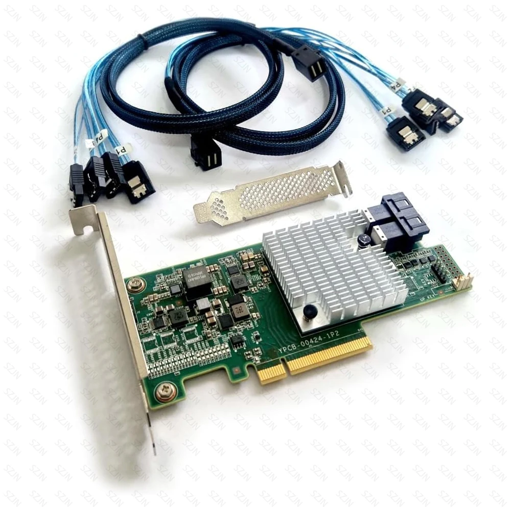 LSA 9300-8I SAS 3008 12 Гбит/с SATA/SAS 8-портовый HBA IT/ИК-режим ZFS FreeNAS UnRAID + кабель 2*SFF-8643 к 4SATA
LSA 9300-8I SAS 3008 12 Гбит/с SATA/SAS 8-портовый HBA IT/ИК-режим ZFS FreeNAS UnRAID + кабель 2*SFF-8643 к 4SATA