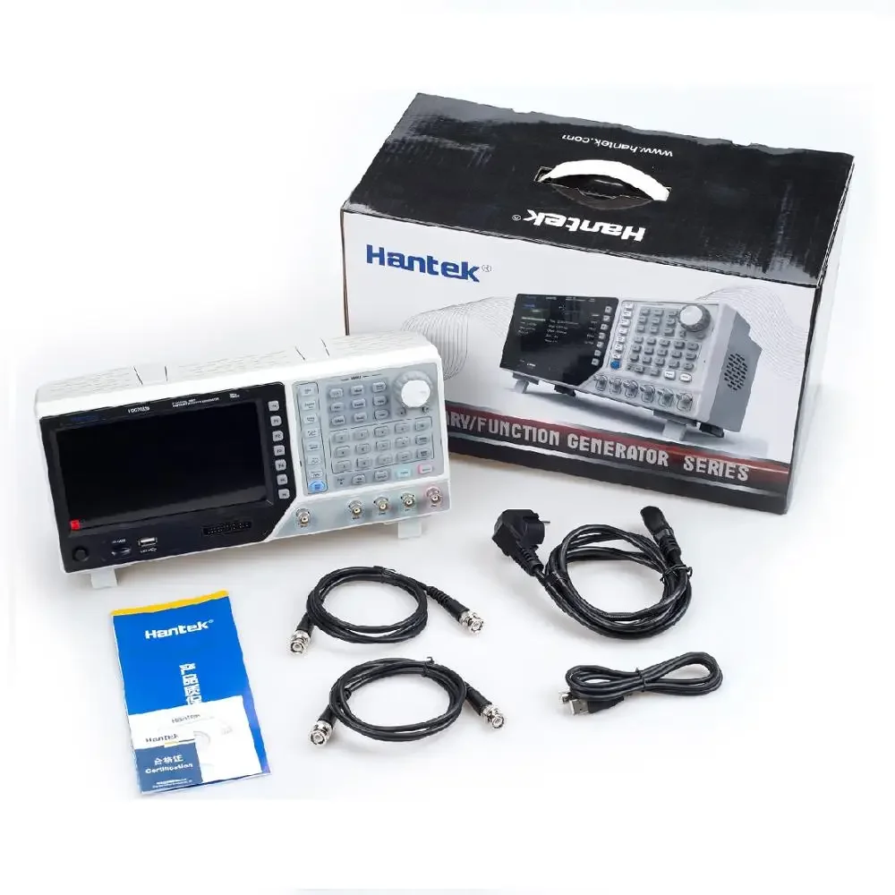 Hantek HDG2032B Digital DMM Function Arbitrary Waveform Signal Generator 30MHz 2 Channels 64M Memory Depth 250MSa/s Sample Rate
Hantek HDG2032B Digital DMM Function Arbitrary Waveform Signal Generator 30MHz 2 Channels 64M Memory Depth 250MSa/s Sample Rate