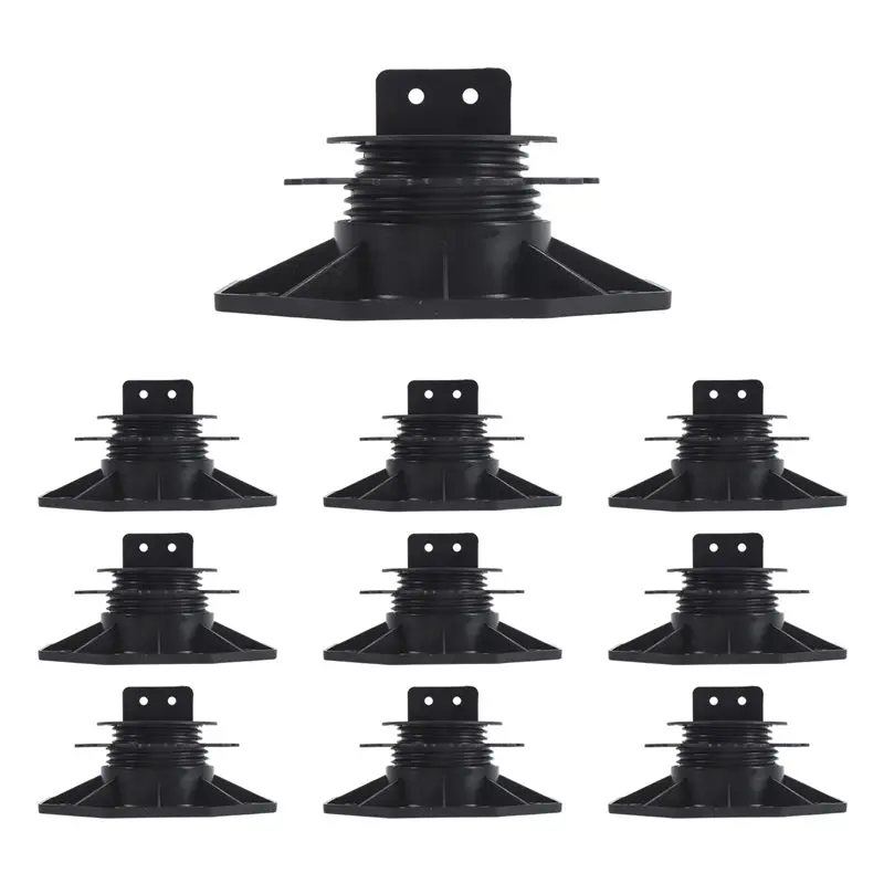 A93Z 10Pack Adjustable Deck Support Pedestal Deck Foundation Base Support For Floating Deck Platform Deck Floor Height
A93Z 10Pack Adjustable Deck Support Pedestal Deck Foundation Base Support For Floating Deck Platform Deck Floor Height