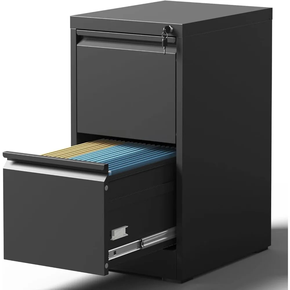 File Cabinet with Lock, Metal Vertical Filing Cabinets for Home Office, Steel Storage Cabinet for Hanging Legal/Letter
File Cabinet with Lock, Metal Vertical Filing Cabinets for Home Office, Steel Storage Cabinet for Hanging Legal/Letter