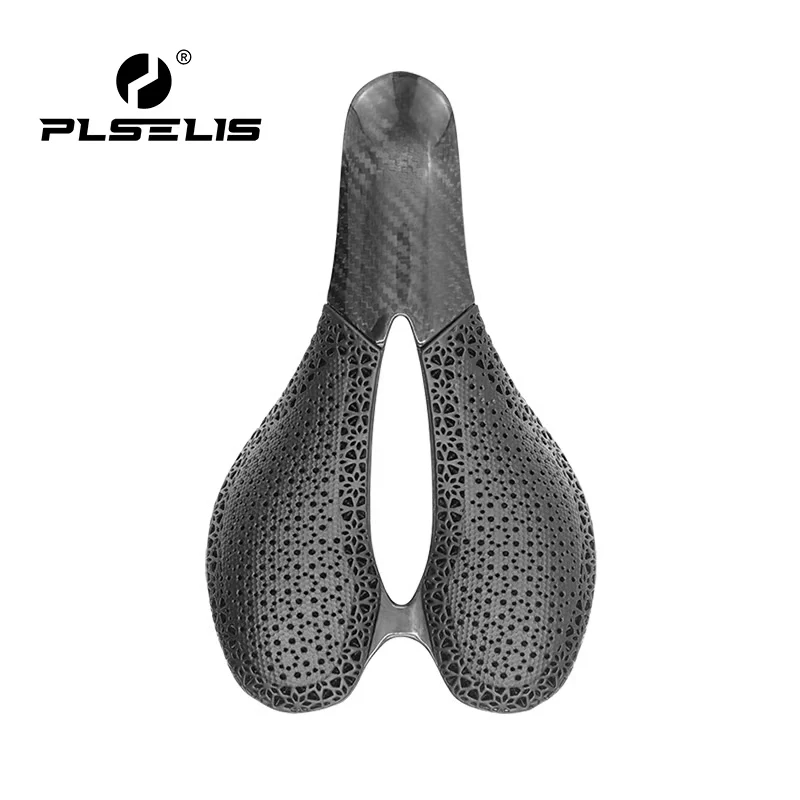 PLSELIS popular road mountain bike carbon fiber 3D printing hollow breathable high-strength short nose genuine comfortable saddl
PLSELIS popular road mountain bike carbon fiber 3D printing hollow breathable high-strength short nose genuine comfortable saddl