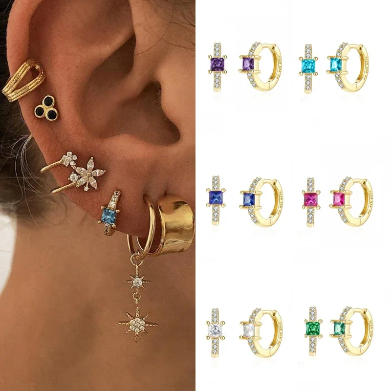 CRMYA Gold color Hoop Earrings For Women Vintage Luxury CZ Zircon Women's Earring 2022 Wedding Jewelry Wholesale
CRMYA Gold color Hoop Earrings For Women Vintage Luxury CZ Zircon Women's Earring 2022 Wedding Jewelry Wholesale